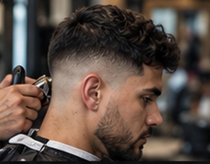 Corte de cabello degradado