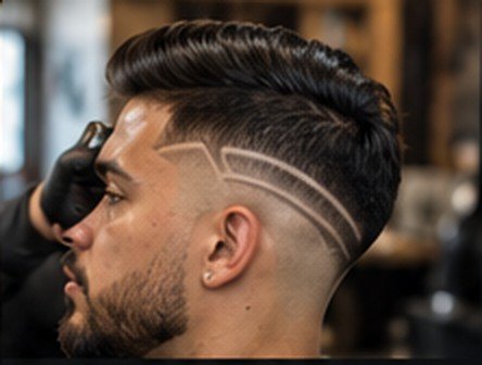 Diseño moderno en cabello